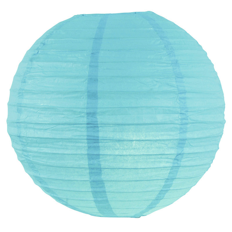 Powder Ice Blue Paper Lantern for weddings and parties