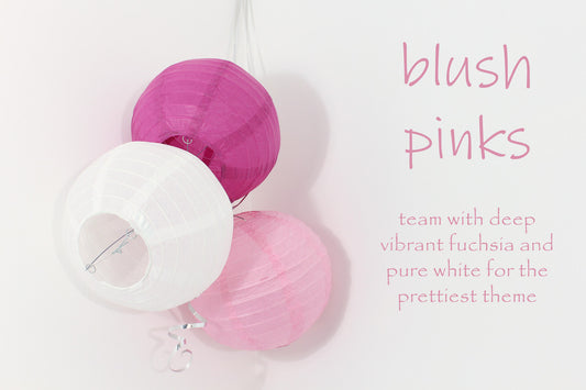 Wedding colours for 2021 lantern decoration