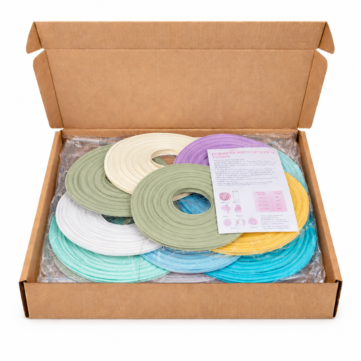 Pastel Paper Lantern Packs