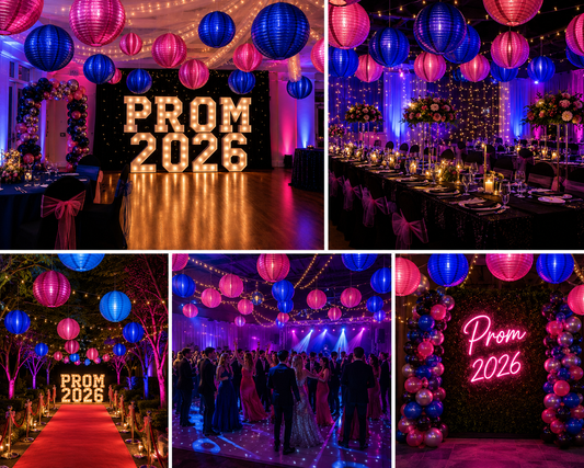 How to Decorate a Prom with Hanging Lanterns
