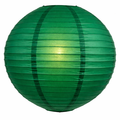 Emerald Green Paper Lantern