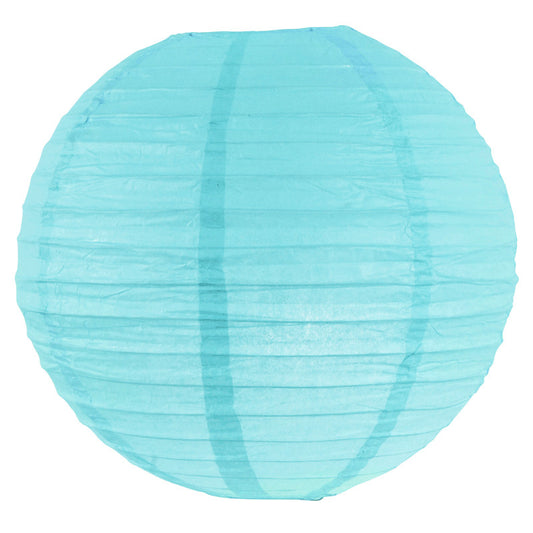 Ice Blue Paper Hanging Lanterns to buy for weddings