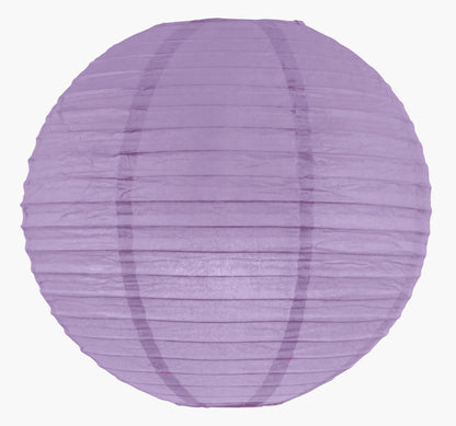 Lavender Paper Lanterns