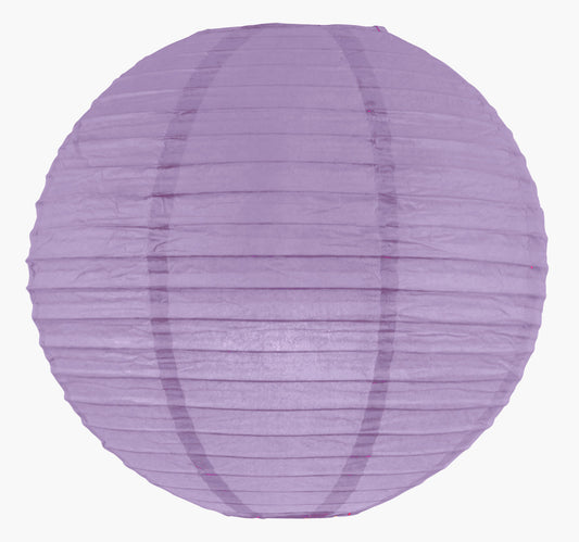 Lavender Paper Lanterns