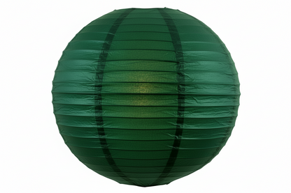Emerald Green Paper Hanging Lantern