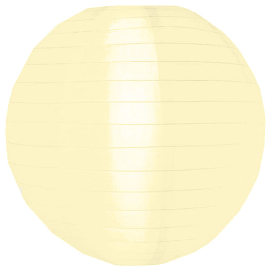 Ivory Nylon Hanging Lantern