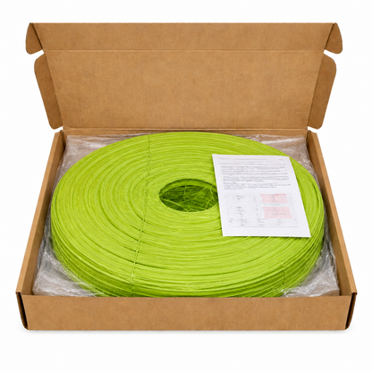 Lime Green Paper Hanging Lantern