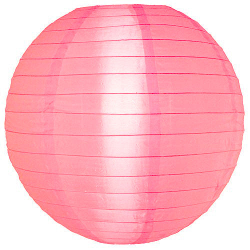 Pink Nylon Hanging Lantern