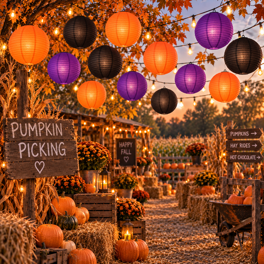 Halloween Paper Lantern Pack - our packs save you over 10%!
