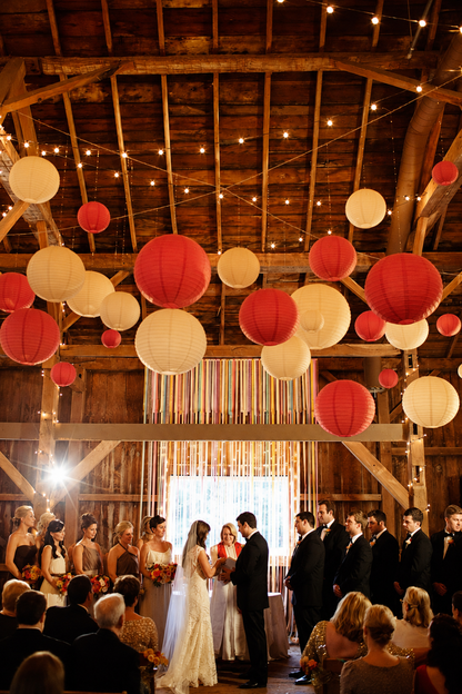 Red Paper Hanging Lantern