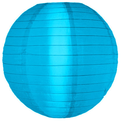 Turquoise Nylon Hanging Lantern